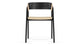 Georgia - Georgia - Georgia Armchair, Black and Natural - Image 1