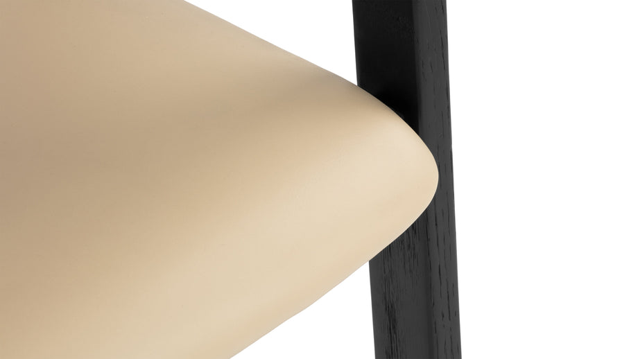 GeorgiaGeorgia - Georgia Armchair, Black and Natural