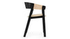 Georgia - Georgia - Georgia Armchair, Black and Natural - Image 3