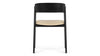 Georgia - Georgia - Georgia Armchair, Black and Natural - Image 4
