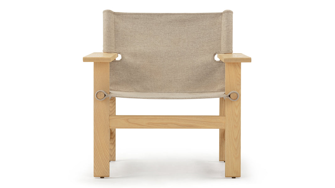 ArteArte - Arte Lounge Chair, Natural Ash and Canvas