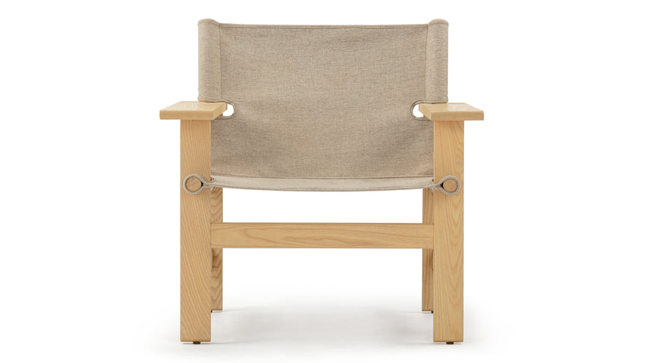 ArteArte - Arte Lounge Chair, Natural Ash and Canvas