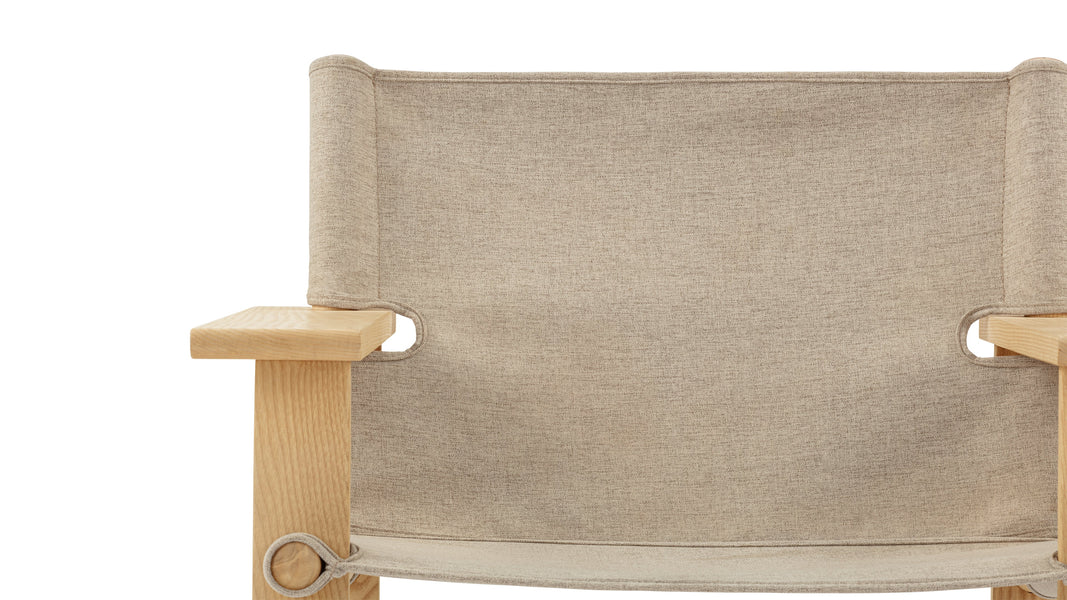 ArteArte - Arte Lounge Chair, Natural Ash and Canvas