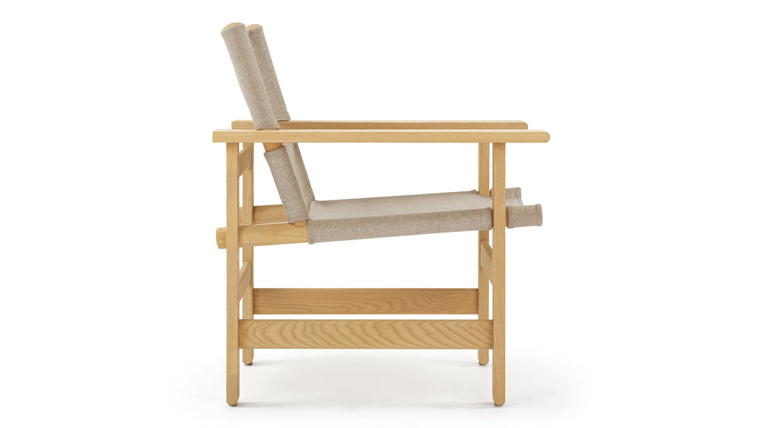 ArteArte - Arte Lounge Chair, Natural Ash and Canvas
