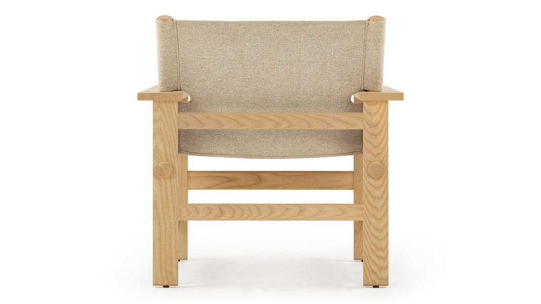 ArteArte - Arte Lounge Chair, Natural Ash and Canvas