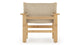 Arte - Arte - Arte Lounge Chair, Natural Ash and Canvas - Image 4