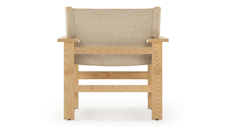 ArteArte - Arte Lounge Chair, Natural Ash and Canvas