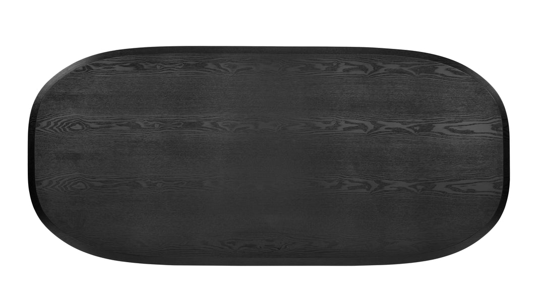 LimaLima - Lima Dining Table, Black, 87in