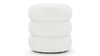 Noa - Noa - Noa Ottoman, Small, Porcelain Boucle - Image 1