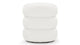 Noa - Noa - Noa Ottoman, Small, Porcelain Boucle - Image 1