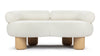 Dahl - Dahl - Dahl Two Seater Sofa, Luxe White Boucle - Image 1