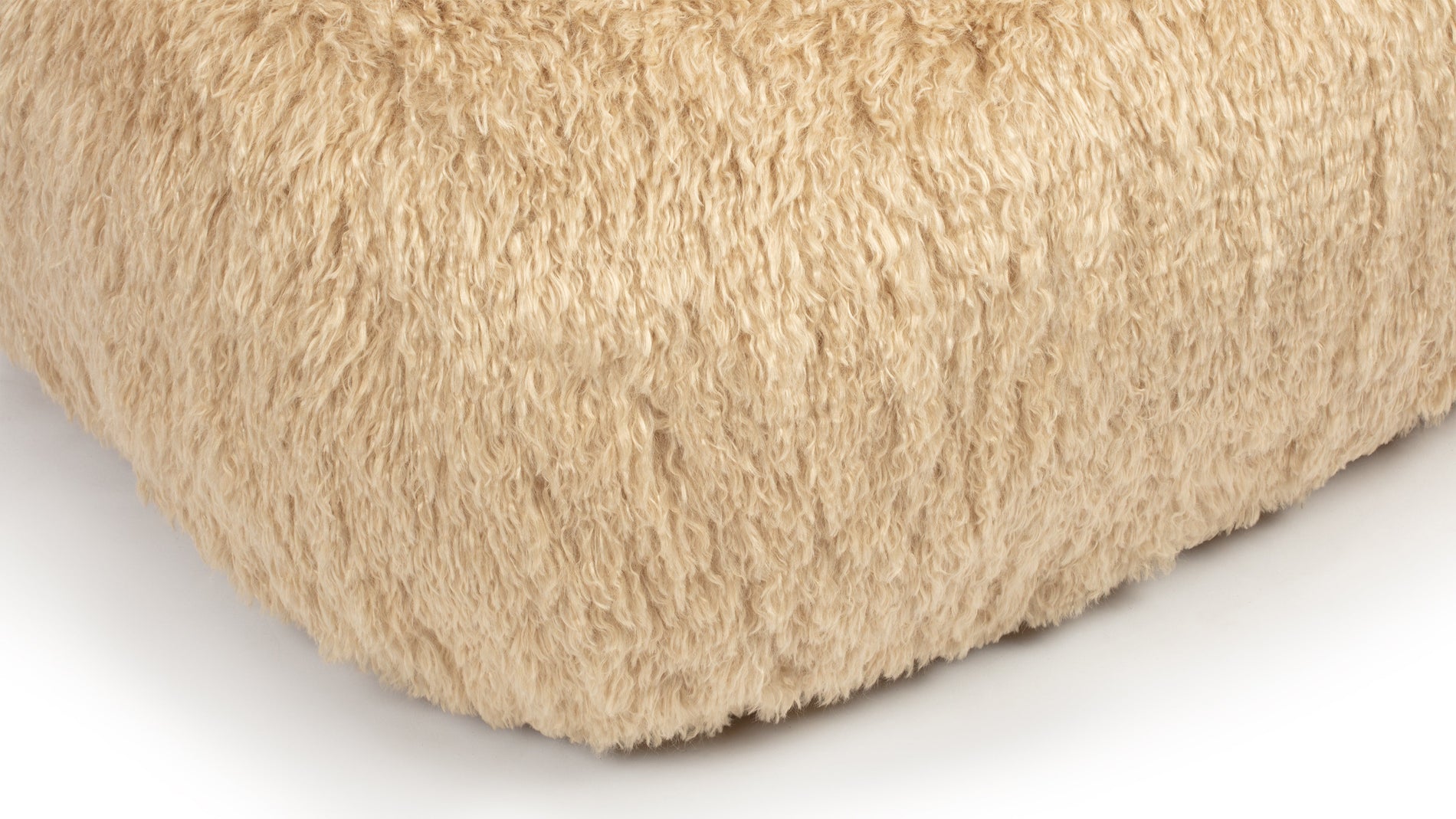 RochaRocha - Rocha Lounge Chair, Honey Vegan Fur
