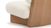 Jia - Jia - Jia Lounge Chair, White Vegan Sheepskin - Image 6