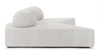 On the Rocks - On the Rocks - On The Rocks Sofa, Small, Luxe Light Gray Weave - Image 3