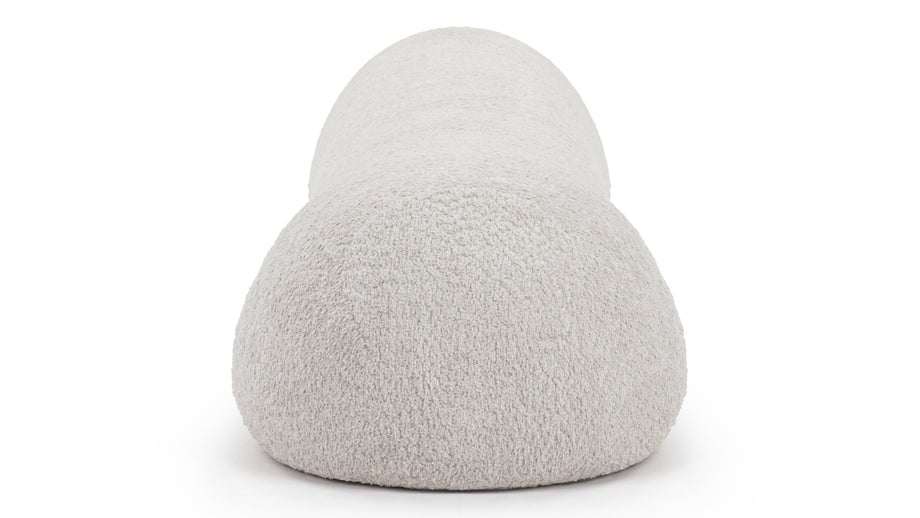 On the RocksOn the Rocks - On The Rocks Module, Backrest, Luxe Light Gray Weave