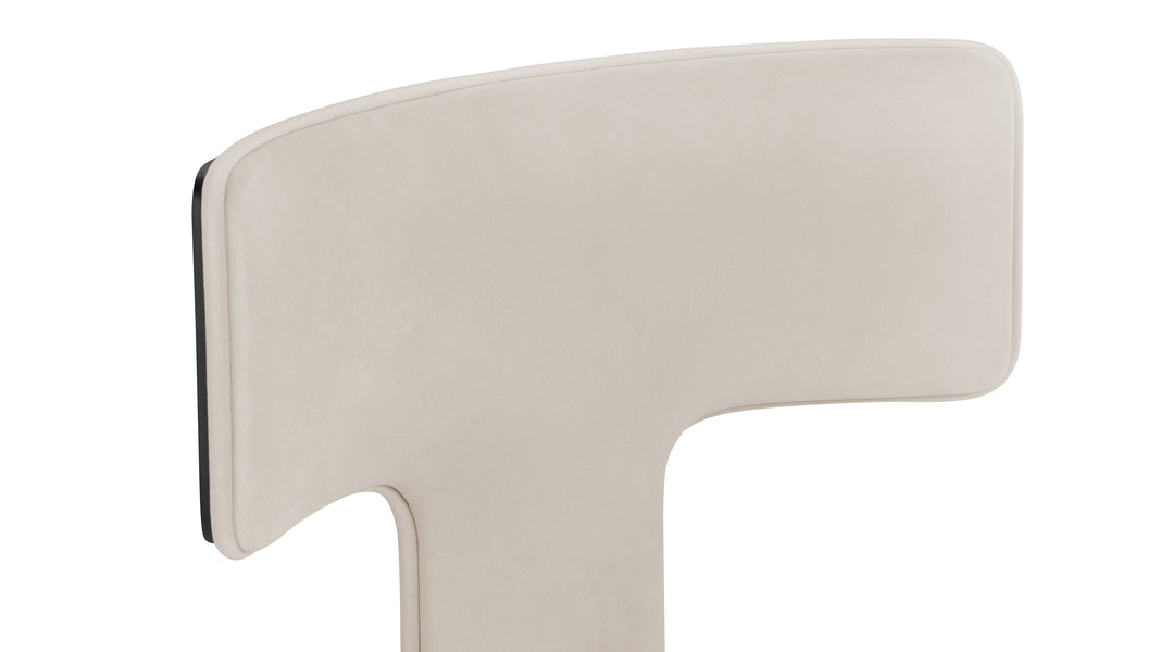 AikoAiko - Aiko Dining Chair, French Gray Velvet