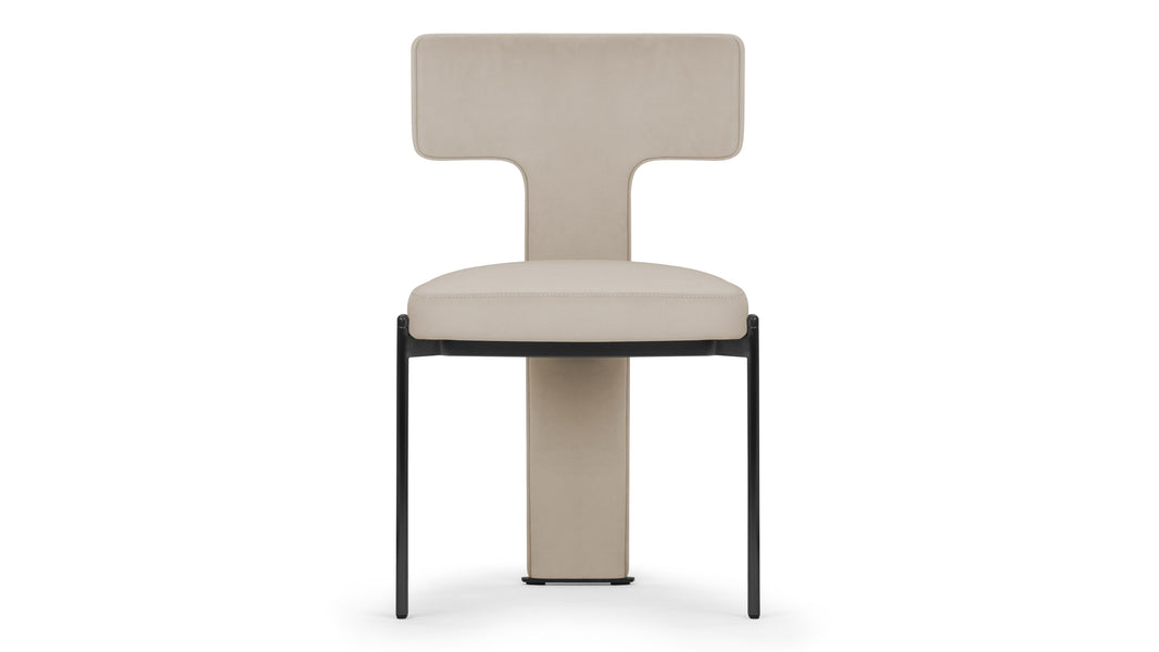 AikoAiko - Aiko Dining Chair, French Gray Velvet