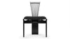 Asuka - Asuka - Asuka Side Chair, Ink Black Vegan Leather - Image 1