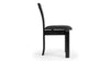 Asuka - Asuka - Asuka Side Chair, Ink Black Vegan Leather - Image 3