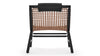 Suko - Suko - Suko Lounge Chair, Natural Cord and Ink Black Vegan Leather - Image 4