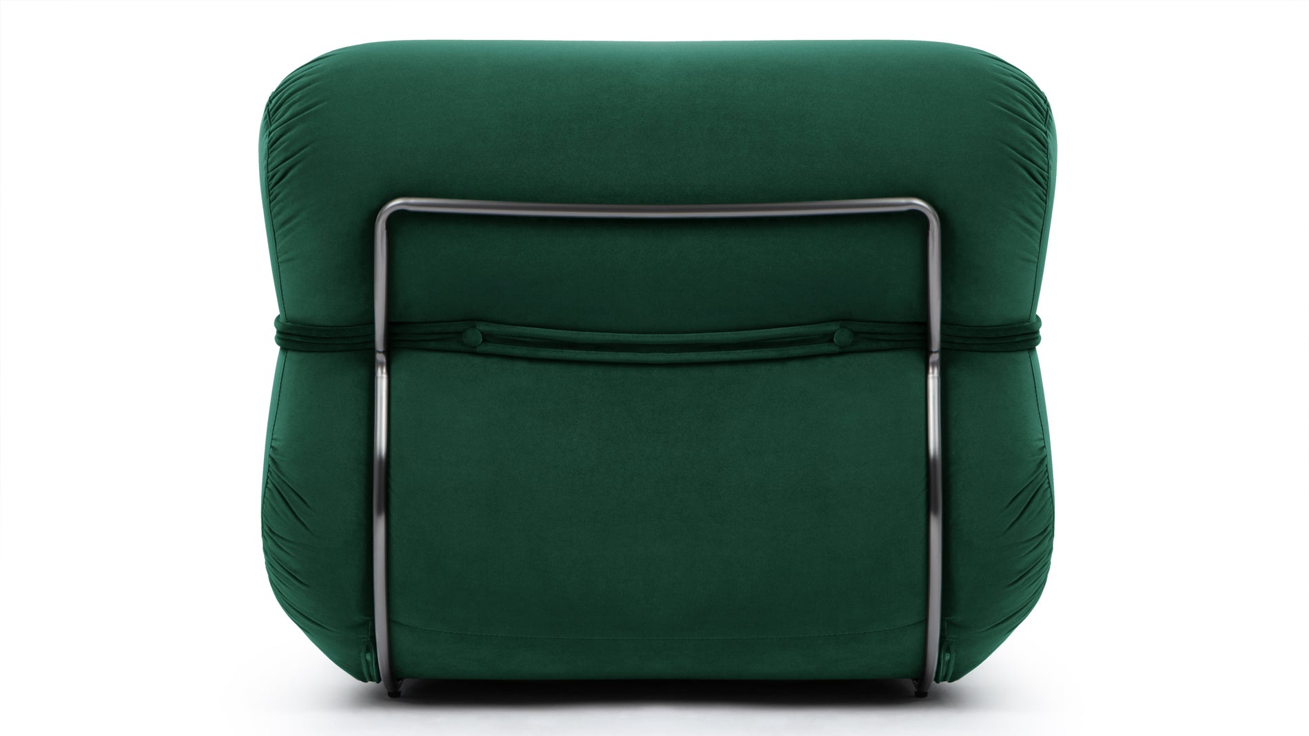 BaoBao - Bao Lounge Chair, Emerald Velvet
