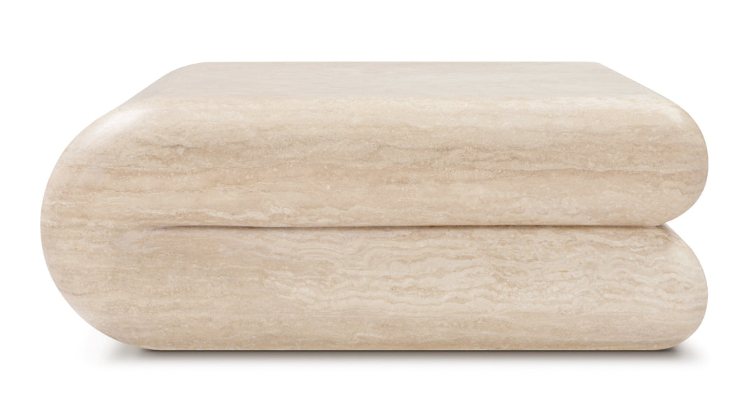 ChubbyChubby - Chubby Coffee Table, Travertine