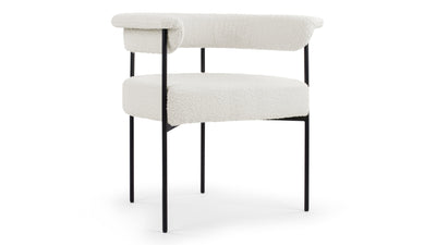 Mei - Mei - Mei Armchair, Warm White Boucle - Image 2