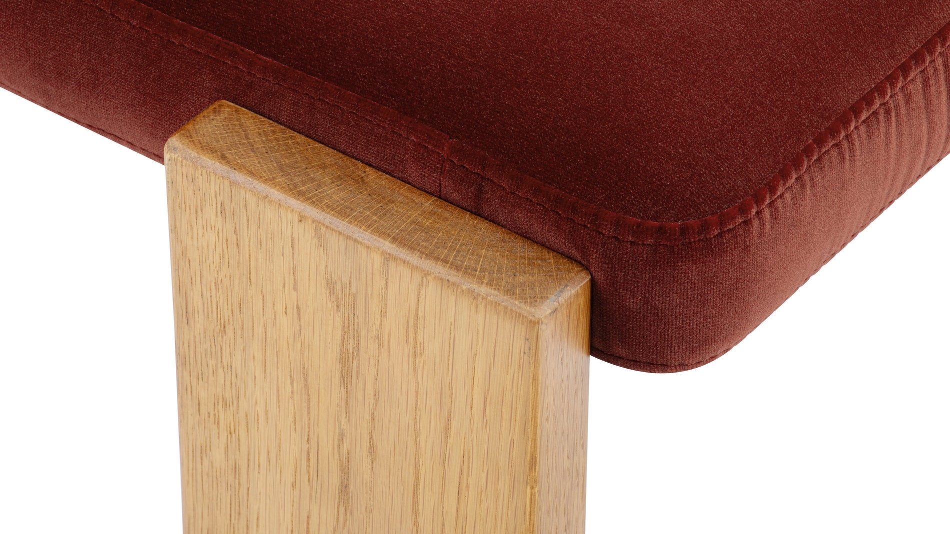 MaximMaxim - Maxim Side Chair, Garnet Velvet