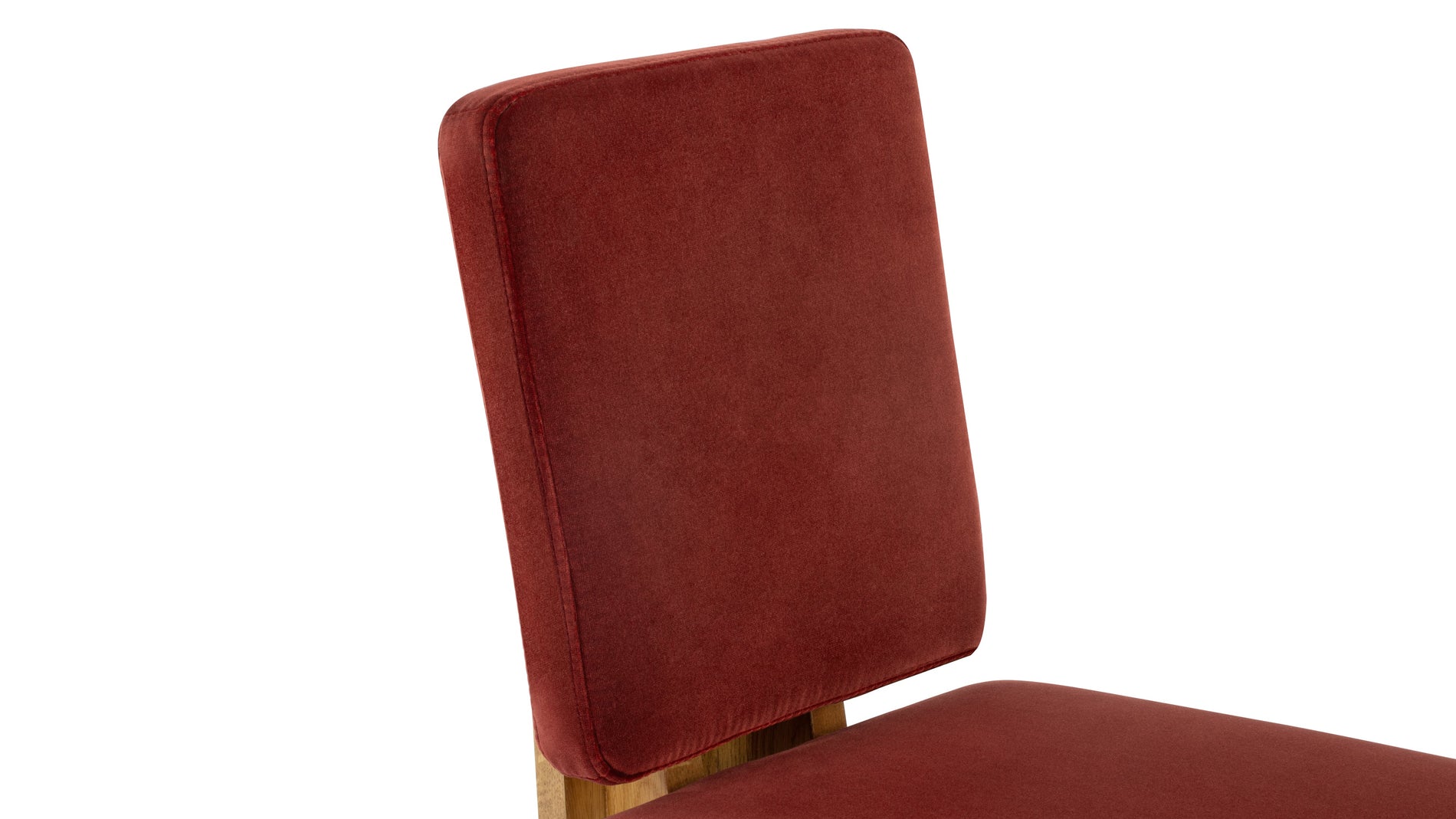 MaximMaxim - Maxim Side Chair, Garnet Velvet