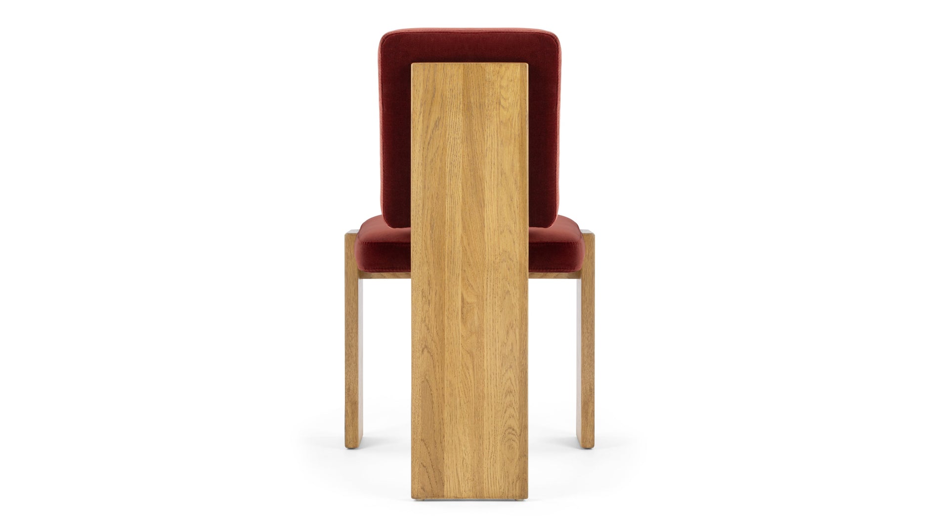 MaximMaxim - Maxim Side Chair, Garnet Velvet