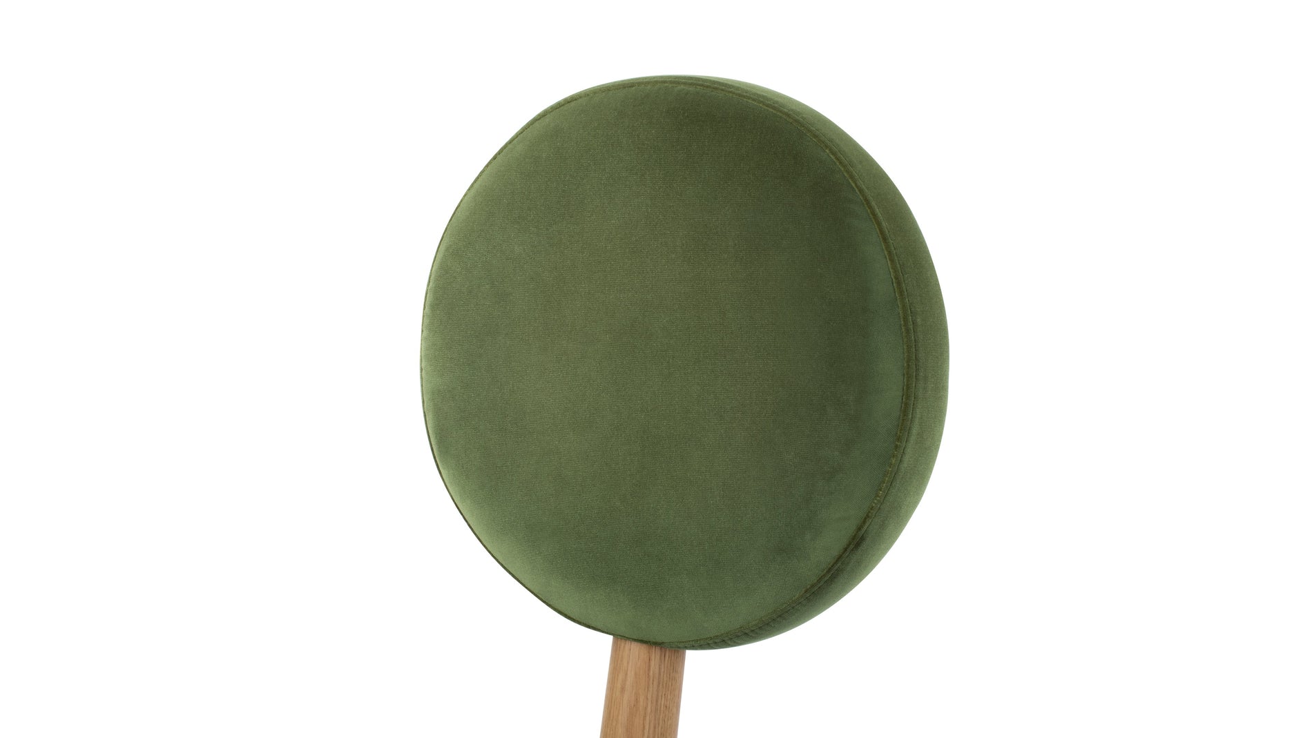 FossieFossie - Fossie Side Chair, Moss Green Velvet