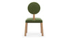 Fossie - Fossie - Fossie Side Chair, Moss Green Velvet - Image 4