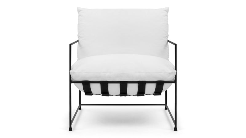 HudsonHudson - Hudson Lounge Chair, Snow White Linen
