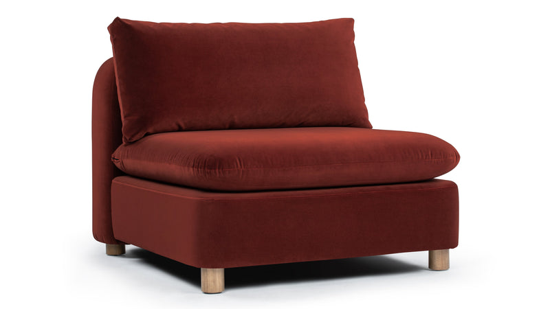 MorrellMorrell - Morrell Module, Armless, Garnet Velvet