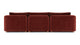 Morrell - Morrell - Morrell Sectional, Right Corner, Garnet Velvet - Image 4