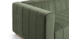Theo - Theo - Theo Three Seater Sofa, Seaglass Velvet - Image 6