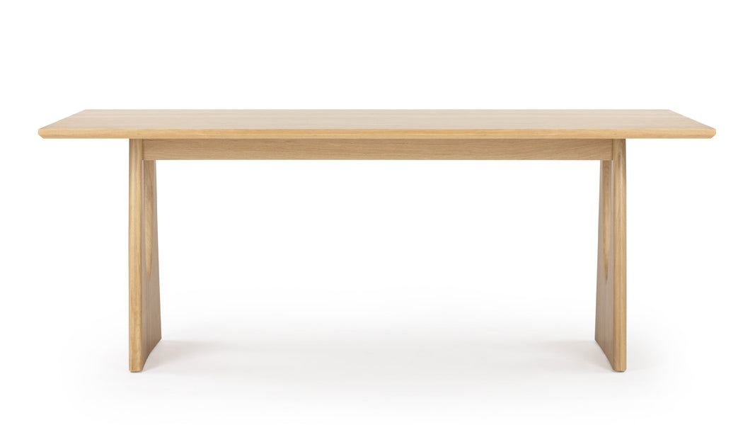 NoomNoom - Noom Dining Table, Light Oak, 79in