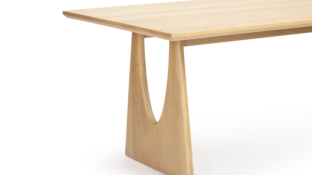 NoomNoom - Noom Dining Table, Light Oak, 79in