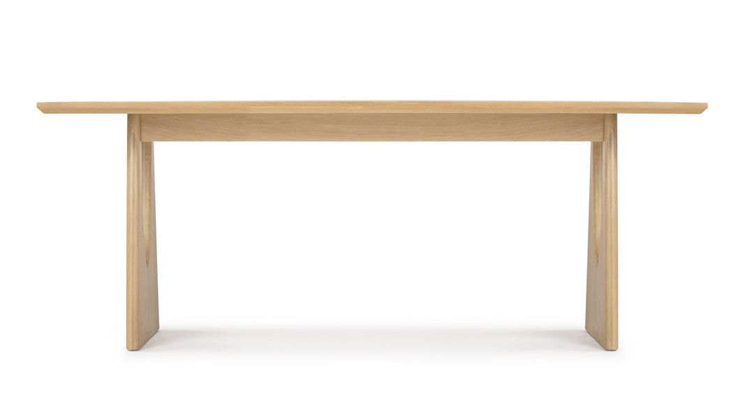 NoomNoom - Noom Dining Table, Light Oak, 79in