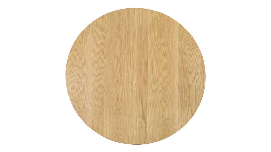 ArlonArlon - Arlon Round Dining Table, Light Oak, 122cm