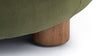 Niner - Niner - Niner Ottoman, Fir Green Velvet - Image 5