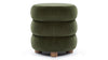 Niner - Niner - Niner Ottoman, Fir Green Velvet - Image 3