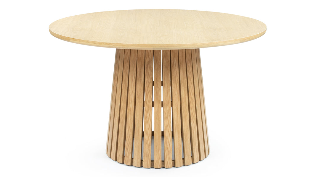 BloomBloom - Bloom Dining Table, Light Oak, 122cm