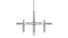 Moda - Moda - Moda Chandelier, Chrome - Image 1