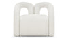 Deux - Deux - Deux Lounge Chair, White Boucle - Image 1
