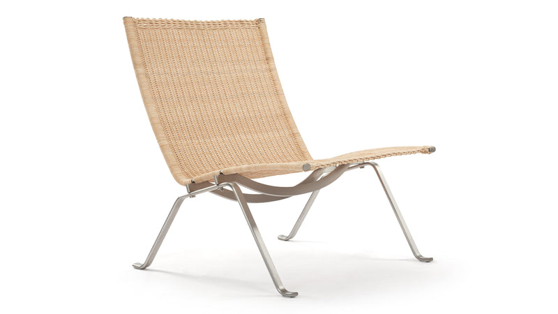 PK22PK22 - PK22 Lounge Chair, Natural Rattan