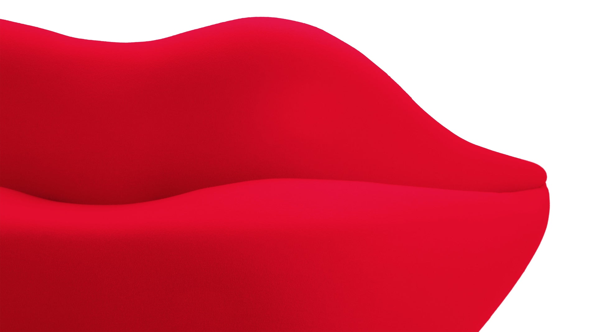 BoccaBocca - Bocca -Sofa, Scharlachrote Wolle