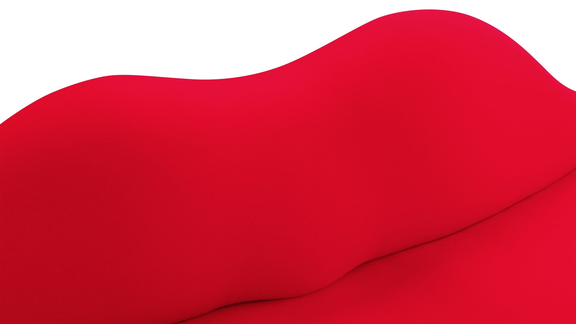 BoccaBocca - Bocca -Sofa, Scharlachrote Wolle