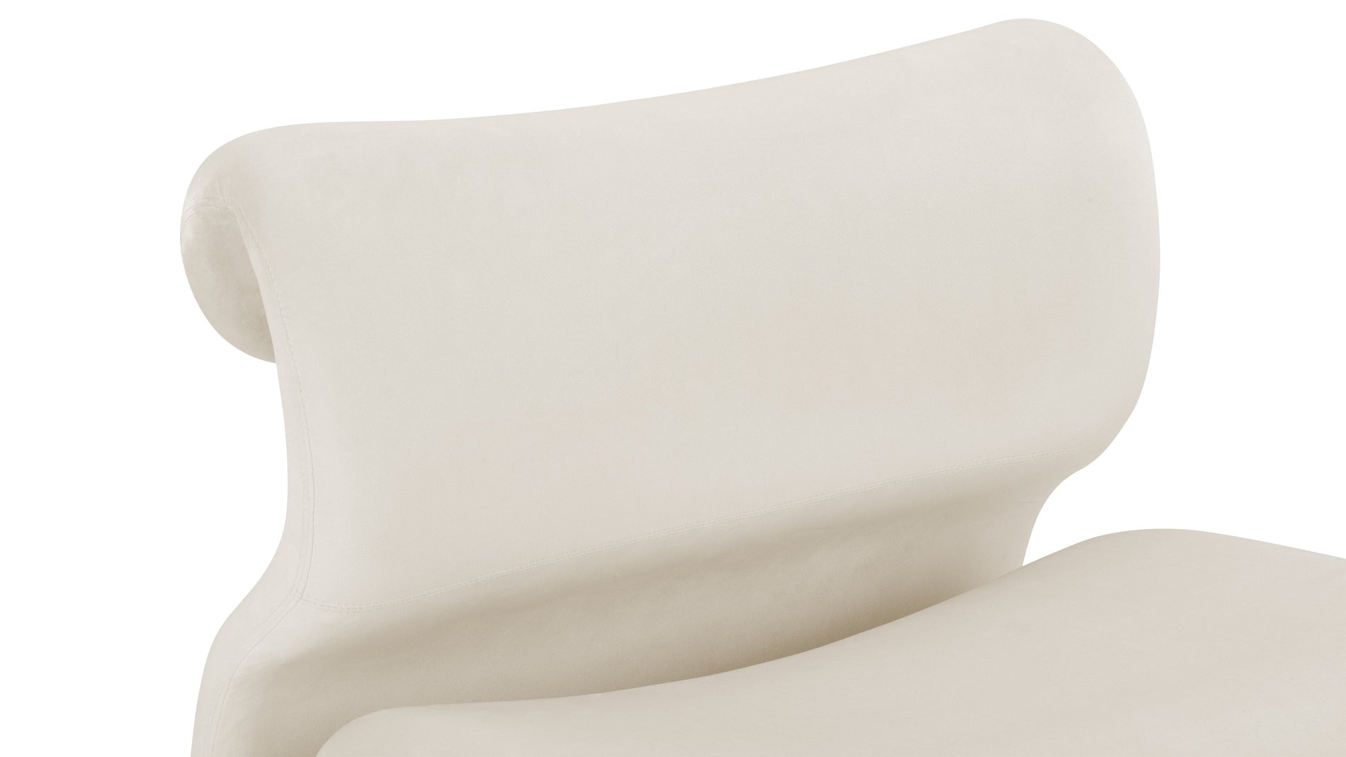 EtceteraEtcetera - Etcetera Chair, Champagne Velvet