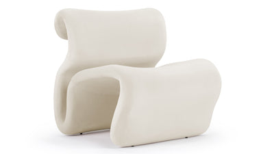 Etcetera - Etcetera - Etcetera Chair, Champagne Velvet - Image 1